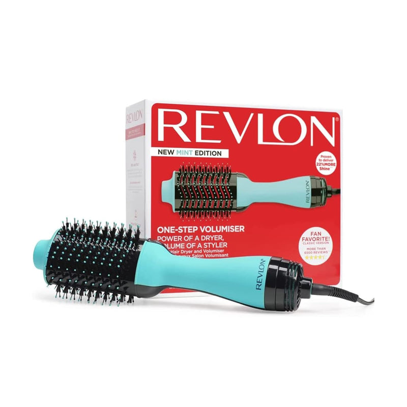 Revlon Hair Tools Salon One-Step Hair Dryer and Volumiser - New Mint Edition , RVDR5222 - Neocart General Trading LLC