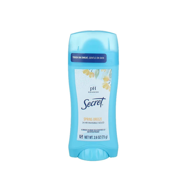 Secret Anti Perspirant Deodorant Invisible Solid Spring Breeze Pack of 7 Multi - Neocart General Trading LLC