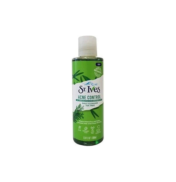 St. Ives Daily Cleanser Acne Control Tea Tree 189 ml (2% Salicylic Acid) - Neocart General Trading LLC
