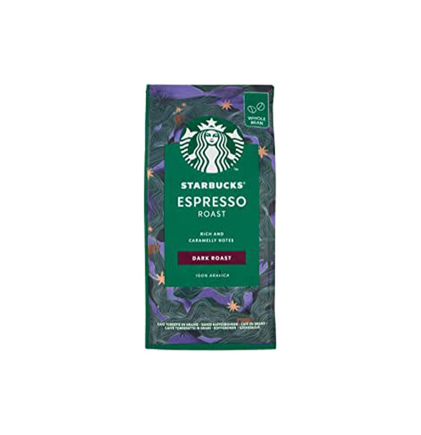 Starbucks Espresso Dark Roast Whole Bean Coffee (200g) - Neocart General Trading LLC