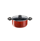Tefal G6 Tempo Flame12 Pcs Cooking Set, Red, Aluminium, C3079282, Multi - Neocart General Trading LLC