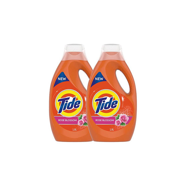 Tide Automatic Power Gel Laundry Detergent, Rose Blossom Scent, 2 X 1.8 L - Neocart General Trading LLC