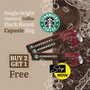 Starbucks Nespresso Single Origin Sumatra Coffee Pods 10 Capsules Pack of 3 - Neocart General Trading LLC