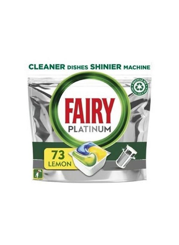 FAIRY Platinum all in one Powerfull Dishwasher Tabs 73 - Neocart General Trading LLC