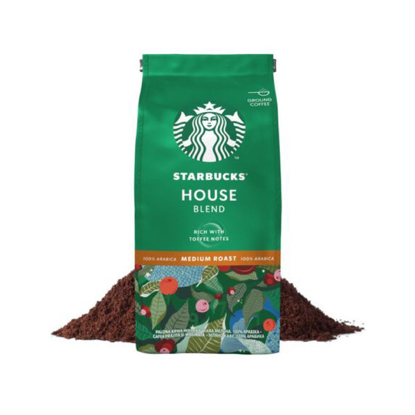 Starbucks House Blend Medium Roast Ground Coffee 200g - Neocart General Trading LLC
