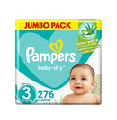 Pampers Baby-Dry Diapers, Size 3, Midi, 6-10kg, Jumbo Pack - Neocart General Trading LLC