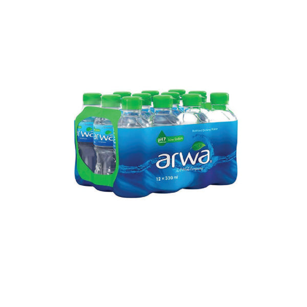 Arwa Bottled Drinking Water, 12 X 330 Ml - Neocart General Trading LLC