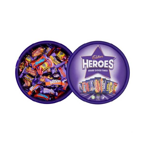 Cadbury Heroes Chocolate Tub 600g - Neocart General Trading LLC