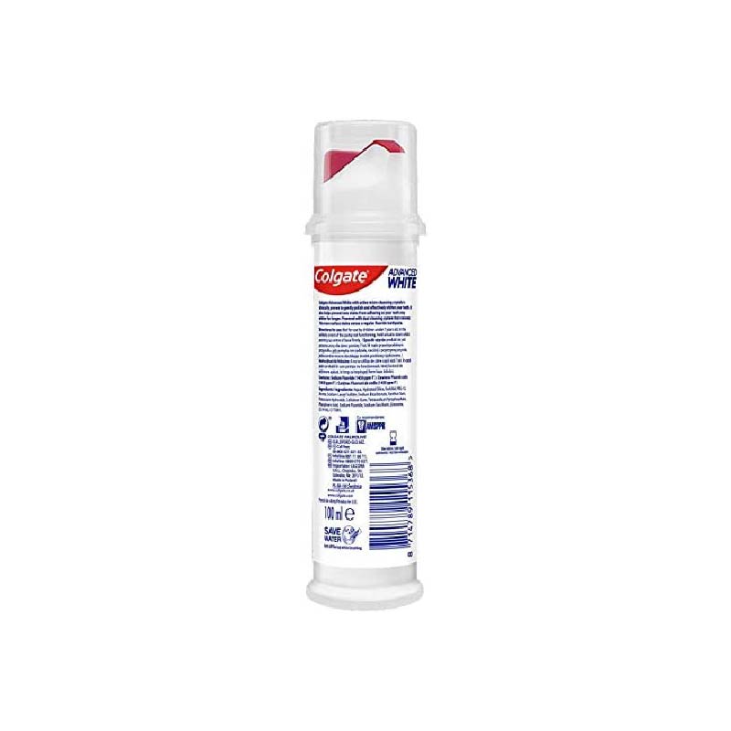 Colgate Advanced Whitening Toothpaste Pump - 100 ml - Neocart General Trading LLC