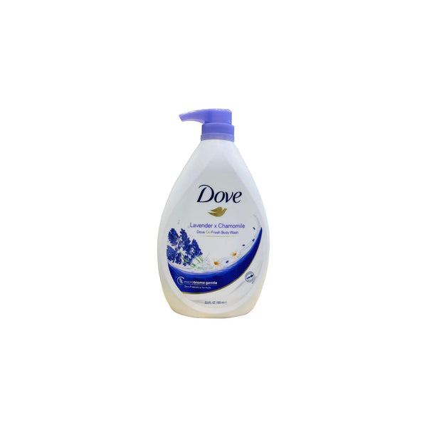 Dove Body Wash Assorted Flavour ( Lavender X Chamomile) 1000ml - Neocart General Trading LLC