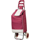 Foldable Shopping Trolley Cart, 2 Wheel Shopping Cart, Stainless Frame Shopping Cart - Neocart General Trading LLC