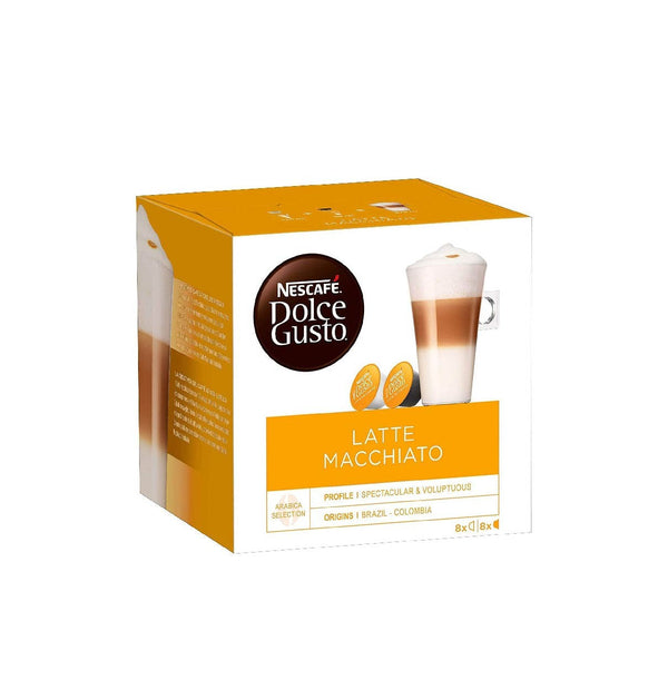 NESCAFÉ Dolce Gusto Latte Macchiato Coffee Capsules - Neocart General Trading LLC