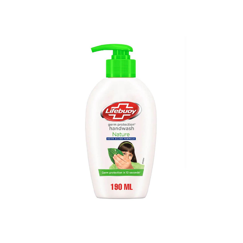 Lifebuoy Nature Germ Protection Handwash 190 ml - Neocart General Trading LLC