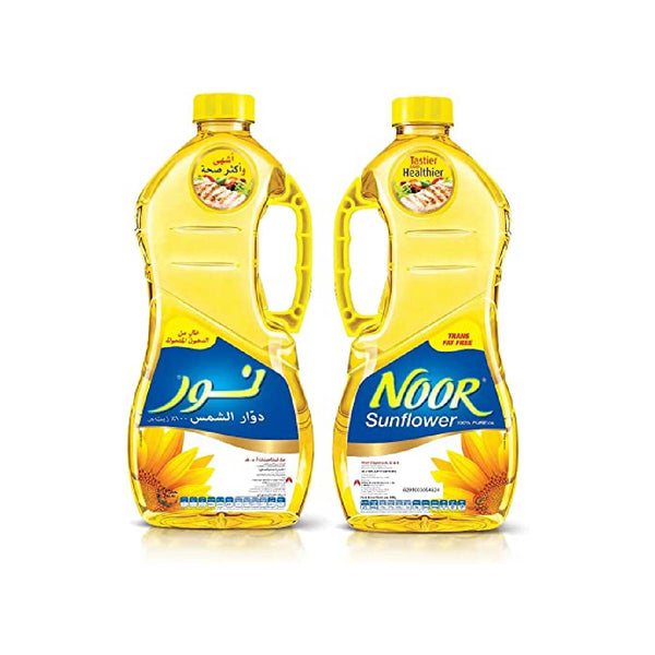 Noor sunflower oil 1.5litter  x 2 - Neocart General Trading LLC