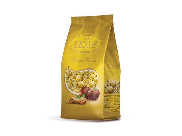 Lexus Milky Compound Chocolate Filled With Peanut Cream 1000 gm. Bag - Neocart General Trading LLC