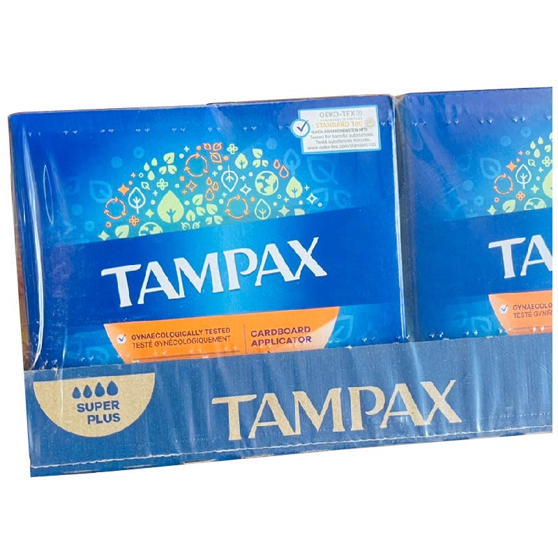 Tampax Super Plus Applicator Tampon Single, Pack of 20 - Neocart General Trading LLC