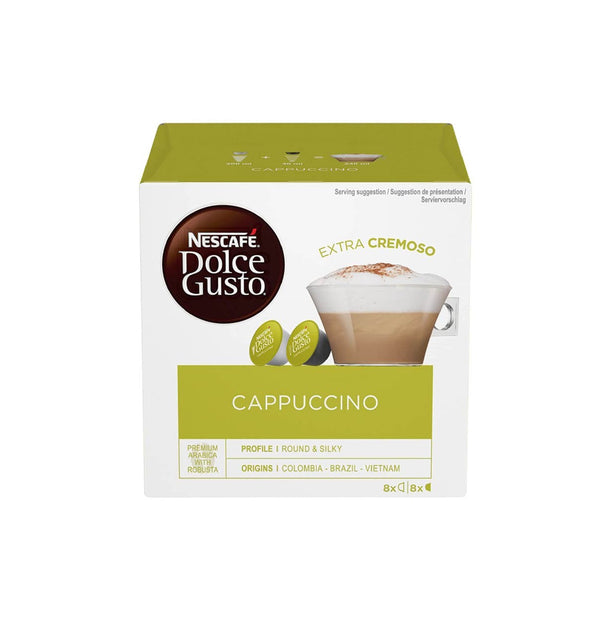 Nescafe Dolce Gusto Cappuccino Box Of 16 Capsules - Neocart General Trading LLC