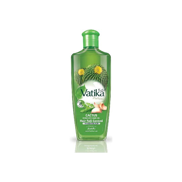 Vatika Naturals Cactus Enriched Hair Oil For Anti-Breakage - 300 ml - Neocart General Trading LLC